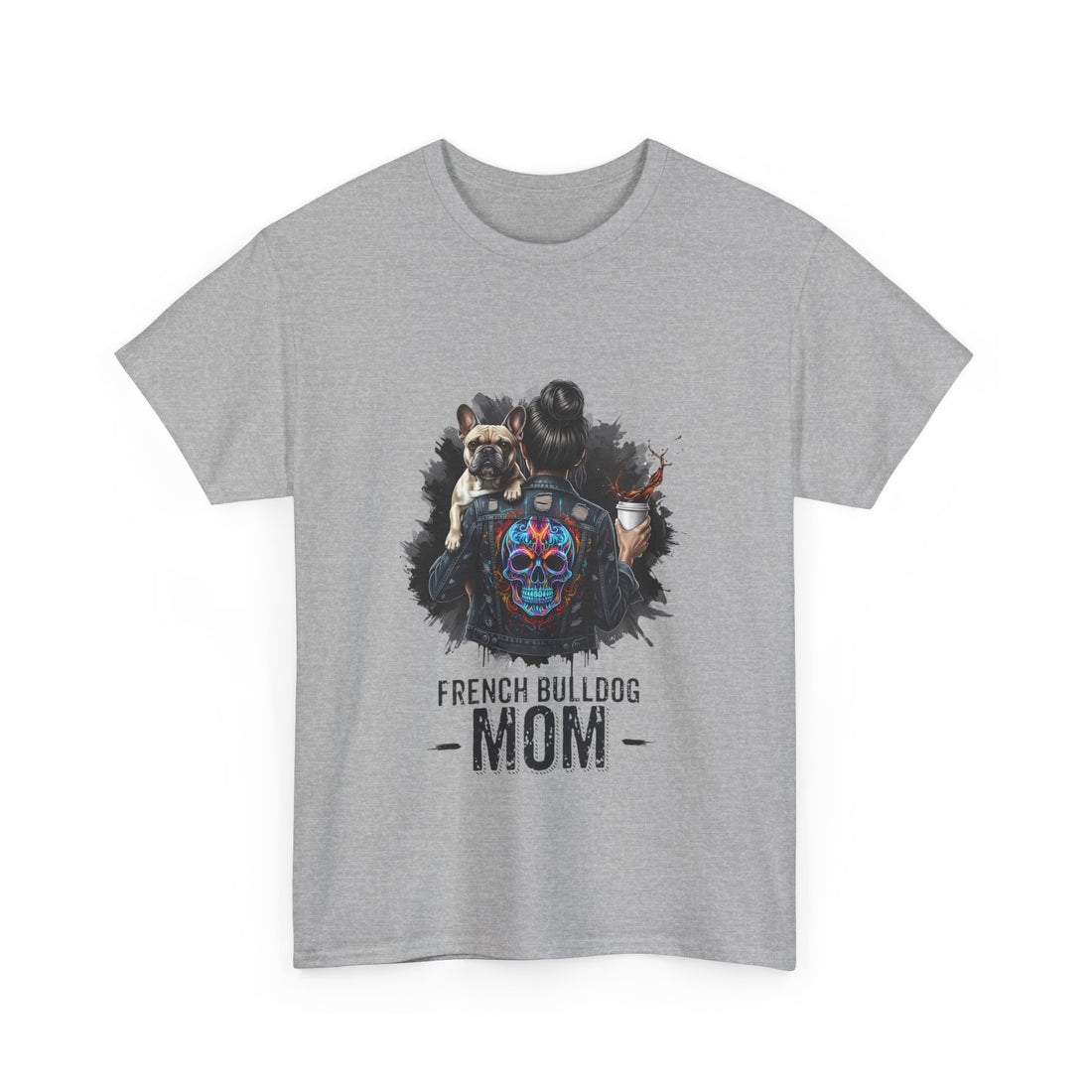 French Bulldog Mom T-Shirt - Frenchie Lover Gift - Sublimation Design for Shirt - For Dad - For Mom